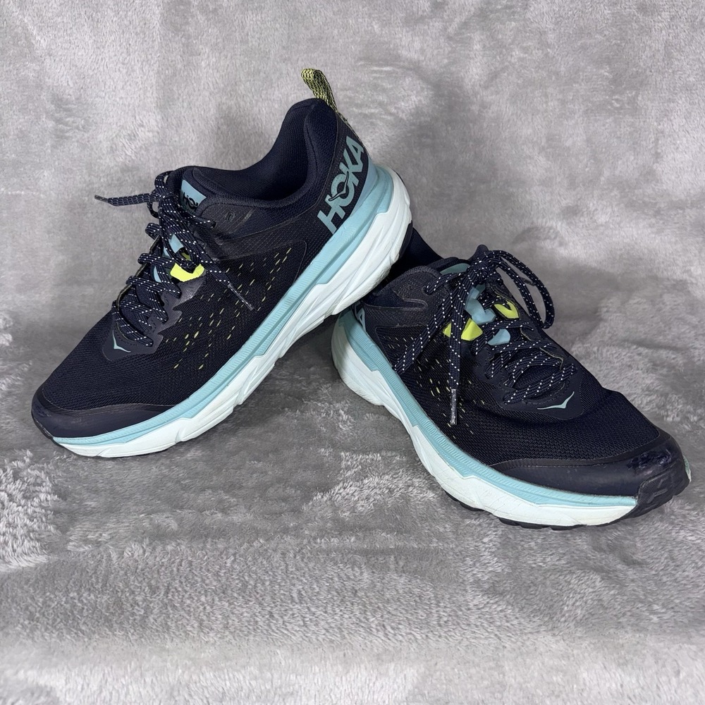 Hoka Women's Challenger ATR 6 Blue Graphite Running Training Shoes Size 9B